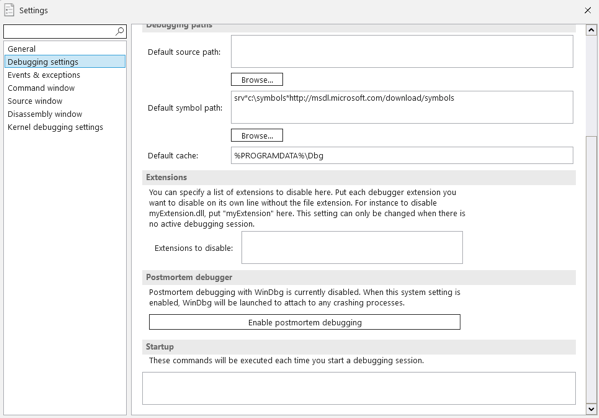 windbgx-settings-startup